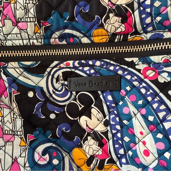 Vera Bradley Disney Parks Backpack Mickey Whimsical Paisley Collection Campus main image 7